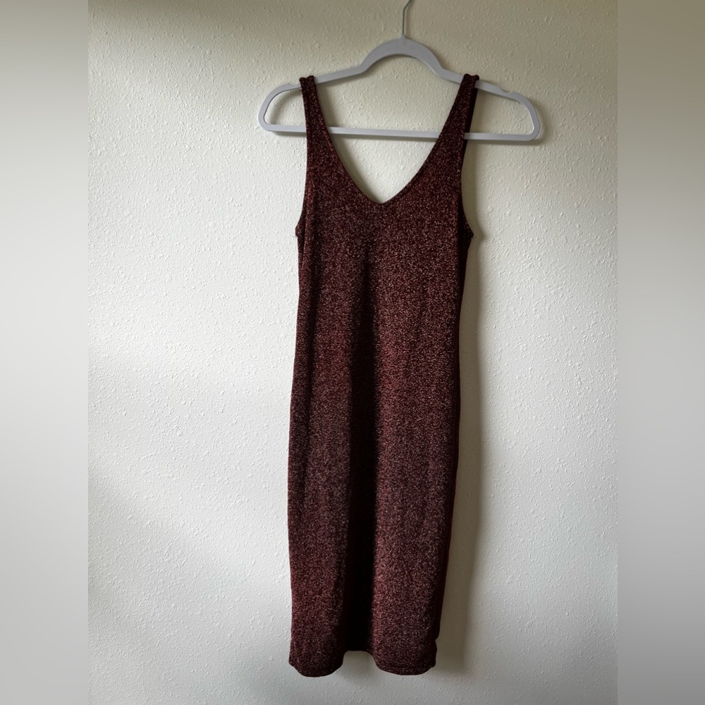 Love Kuza Sparkly Mauve dress
